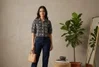 K 960 New Colors By Naisha Cotton Printed Crop Shirt
